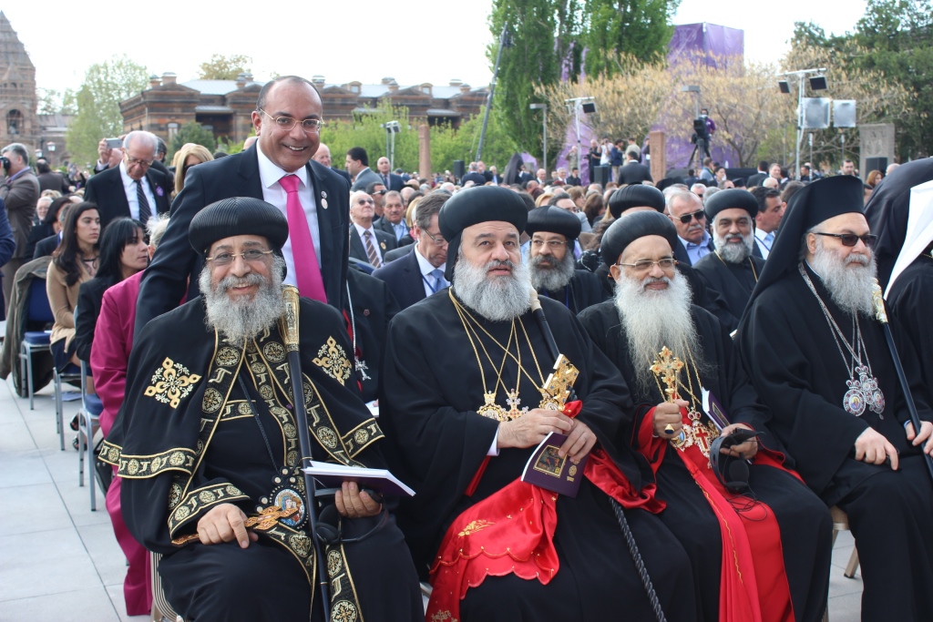 Service of Canonization of the Victims of Armenian Genocide, April 23, 2015