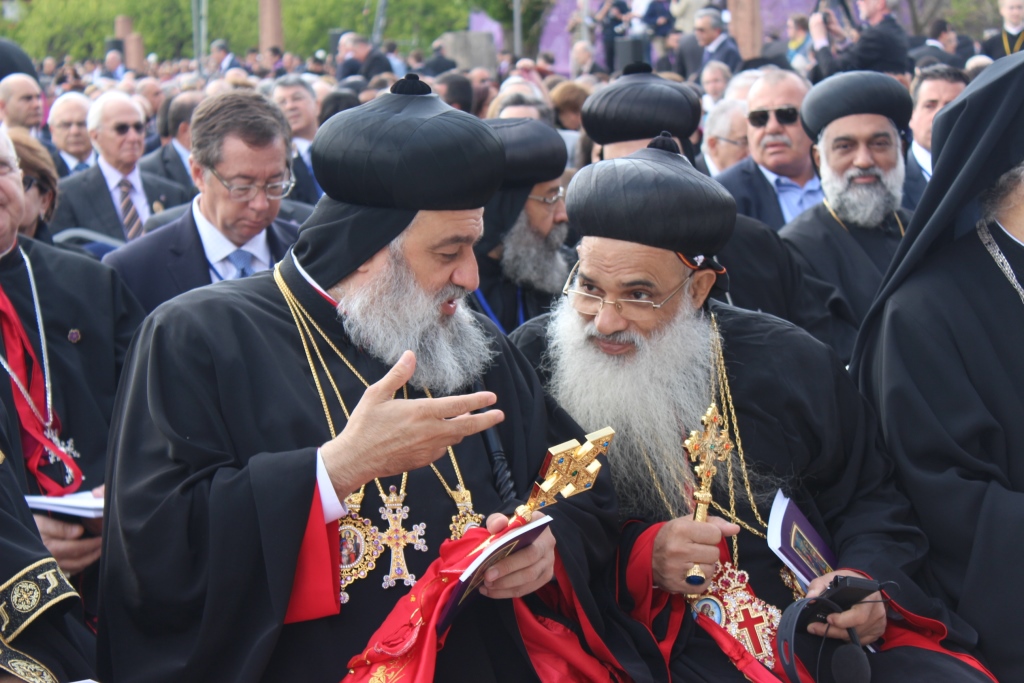 Service of Canonization of the Victims of Armenian Genocide, April 23, 2015
