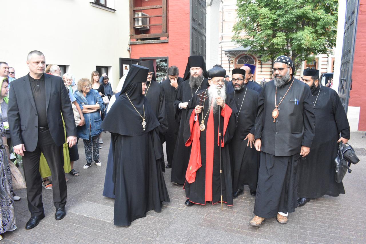 Ceremonial Reception given to H.H The Catholicos of India by the Russian Orthodox Church