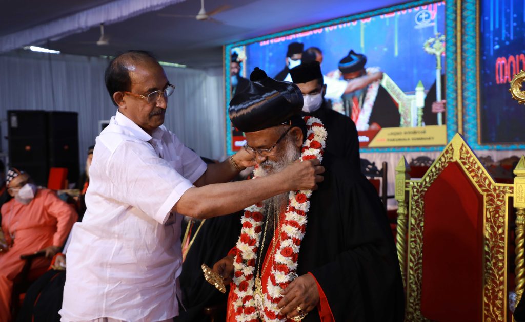 Reception to His Holiness Baselios Marthoma Mathews III