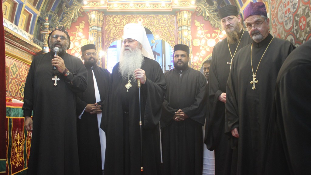 Reception to H.B.Tikon at Puthupally Church