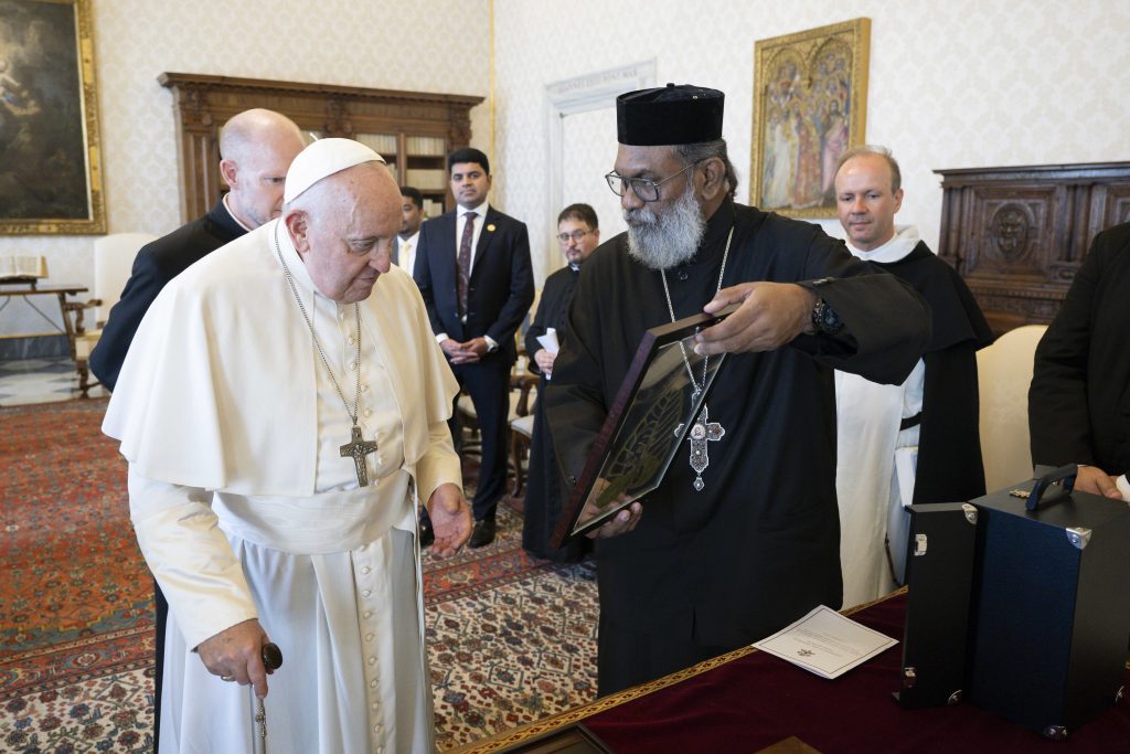 Vatican Visit of His Holiness Baselios Marthoma Paulose II, September 5, 2013