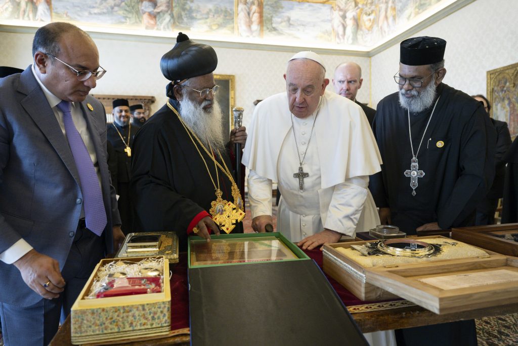 Vatican Visit of His Holiness Baselios Marthoma Paulose II, September 5, 2013